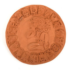 Replica Mayan Calendar Stone  hi-res