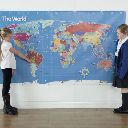 Bee\-Bot® World Map  hi\-res