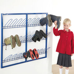 Wall Mountable Wellie Storage Rack  hi-res