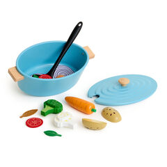 Role Play Wooden Casserole Food Play Set  hi-res