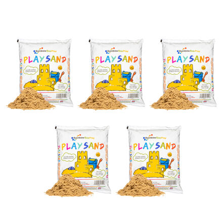 Rainbow Eco Play Sand Bag 12kg 5pk  hi\-res