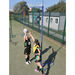 Freestanding Wheelaway Netball Posts 10mm Ring  hi\-res