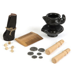Tudor Child Artefacts  hi-res
