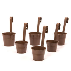 Metal Fence Caddy Set 6pk  hi-res
