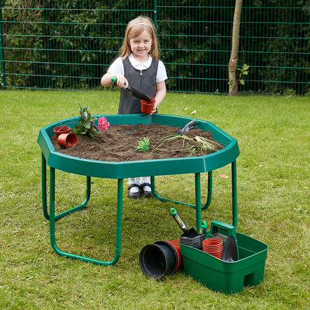 TTS Green Tuff Tray Table \x26 Green Stand Bundle  hi\-res
