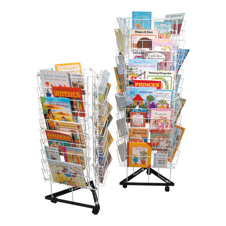 3 Sided Mobile Book Stand  hi\-res