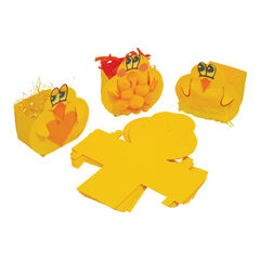 Make Your Own Easter Chick Gift Boxes 30pk  hi-res