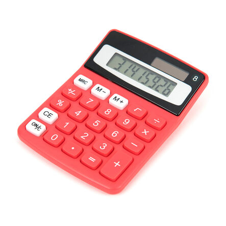 Big Button Coloured Calculators  hi\-res