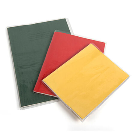 Slip On Clear Exercise Book Covers Plain 100pk  hi\-res