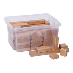 Wooden Block Construction Set 73pcs  hi-res