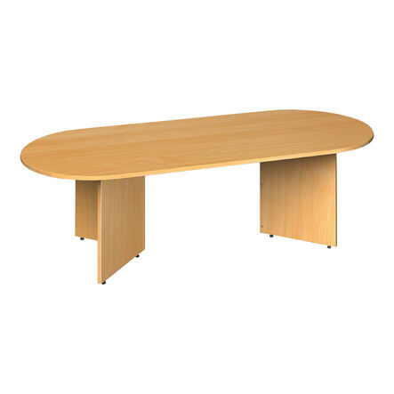 Arrowhead Leg Radial End Boardroom Table  hi\-res