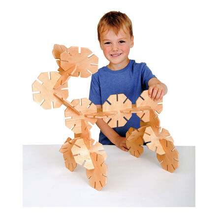 Polydron Wooden Octoplay Construction Set  hi\-res