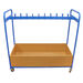 Double Sided Blue Cloakroom Trolley  hi\-res