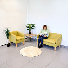 Adult Fluted Sofa and Chair Set  hi-res