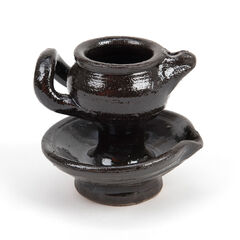 Tudor Oil Lamp Replica 9cm  hi-res