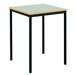Welded Black Frame Square Tables 60x60cm  hi\-res