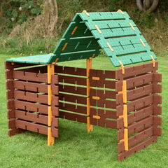 Recycled Constructa Cabin 60pcs  hi-res