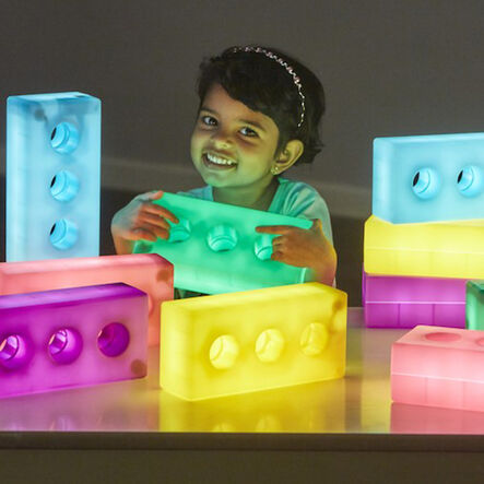 TTS Light Up Glow Construction Bricks  hi\-res