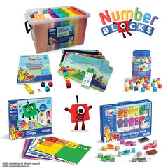 Mathlink&reg; Cubes Numberblocks & Accessories Bundle  hi-res