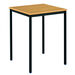 Welded Black Frame Square Tables 60x60cm  hi\-res