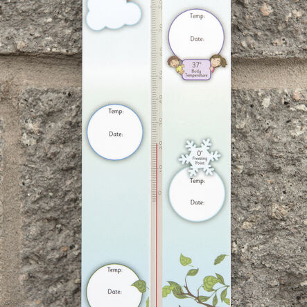 TTS Giant Classroom and Outdoor Thermometer  hi\-res