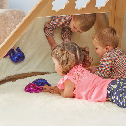 TTS Lovely Learning Location Wooden Pyramid Den  hi\-res