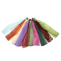Glittery Dance Scarves 10pk  hi-res