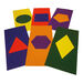 Coloured Floor Play Mats with Printed Shapes  hi\-res