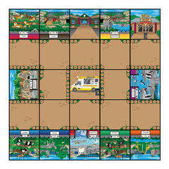 TTS Bee-Bot&reg; Zoo Mat  hi-res