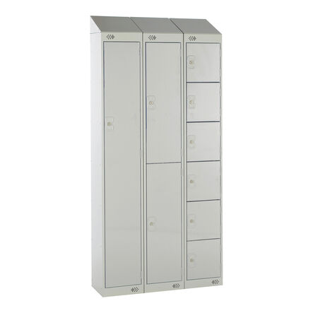 Moresecure School Lockers 300mm Nest of 2  hi\-res
