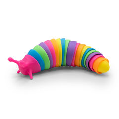 Rainbow Fidget Slug Toy  hi-res