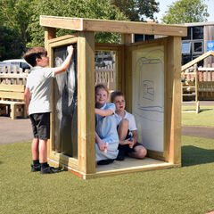 Outdoor Wooden Creativity Cube  hi-res