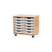 Mobile Double Tray Storage Unit 12 Trays  hi\-res