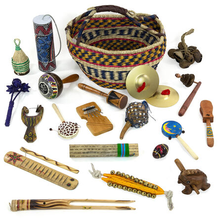Multicultural Percussion Instruments 20 Players  hi\-res