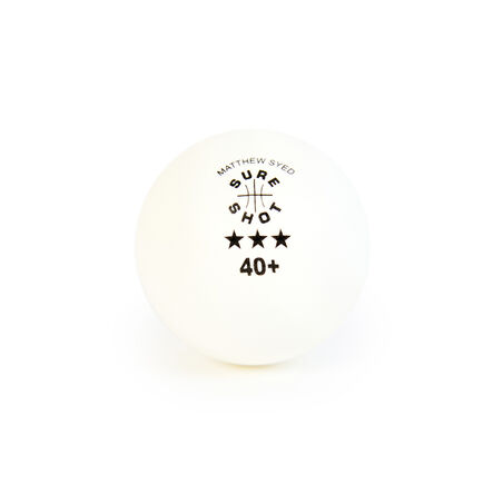 Sure Shot 3 Star Table Tennis Balls 6pk  hi\-res