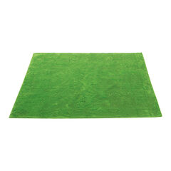 Mini World Cosy Children's Rug Green Green hi-res
