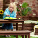 Modern Living Outdoor Table with Benches Set  hi\-res