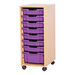 Mobile Single Column 7 Tray Unit  hi\-res