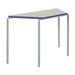 Crush Bent PU Edge Trapezoid Table  hi\-res