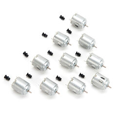 Small Electric DC Motor and Pulley Pack  hi-res