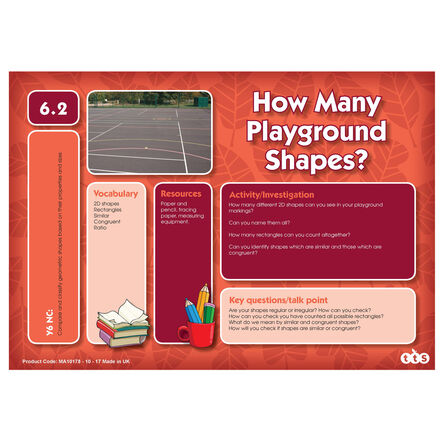 TTS Outdoor Maths Problem Solving Cards Year 6  hi\-res
