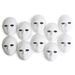 Biodegradable Face Masks 10pk White  hi\-res