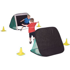 Pop Up Football Goals Pair  hi-res