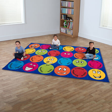 Emotions Interactive Classroom Carpet  hi\-res