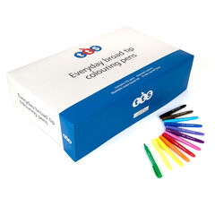 TTS Everyday Broad Tip Colour Pens Assorted 576pk  hi-res