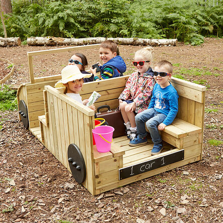 TTS Outdoor Wooden Truck \x26 Caravan Bundle Standard Delivery  hi\-res