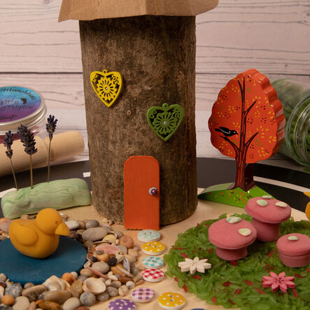 Small World Wooden Shape Drive Around Tracks  hi\-res