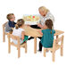Teachers Beech Horseshoe Table H530 x W1520 x D760mm  hi\-res