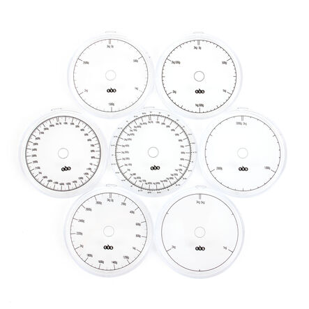 TTS Multi Dial Plastic Measuring Scales 6pk  hi\-res