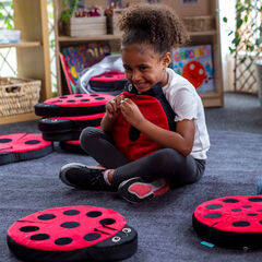 Back To Nature Ladybird Counting Cushions Pack of 12  hi-res